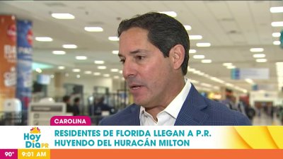 Cancelan vuelos desde y hacia Florida por el paso del huracán Milton