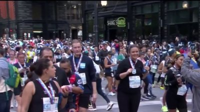 Miles de personas participaron en la carrera Abbott Chicago 5K