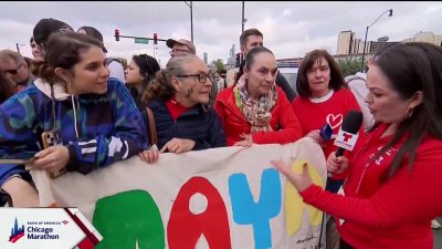 Familia viaja de Ciudad de México a Chicago para apoyar a corredora en el Maratón