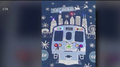 CTA lanza su suéter navideño, así es cómo se ve