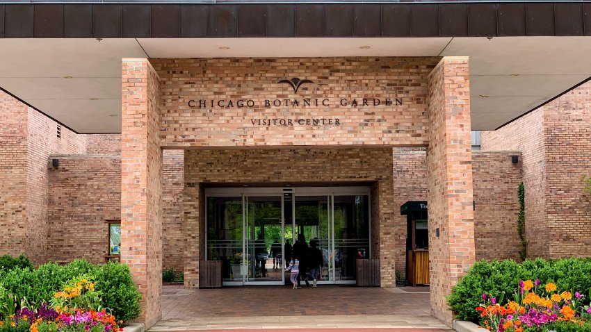 Entrada al Jardín Botánico de Chicago