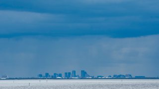 La Bahía de Tampa, este martes 8 de octubre.