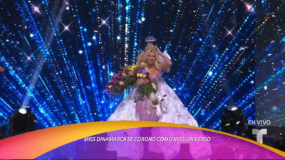 Miss Dinamarca es coronada Miss Universo de 2024