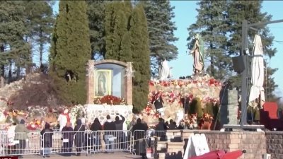 Creyentes de la Guadalupe buscan consuelo y milagros