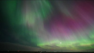 Auroras boreales visibles en el norte de Estados Unidos