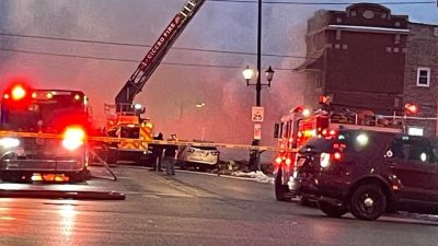 VIDEO: Última hora: Incendio en Cicero cerca de Central y Cermak