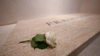 ROME, ITALY – APRIL 27: (—-EDITORIAL USE ONLY – MANDATORY CREDIT – ‘VATICAN MEDIA / HANDOUT’ – NO MARKETING NO ADVERTISING CAMPAIGNS – DISTRIBUTED AS A SERVICE TO CLIENTS—-) A view of the tomb of Pope Francis in St. Mary Major’s Basilica in Rome, Italy, on April 27, 2025. Pope Francis, who died on April 21, was buried on April 26 in St. Mary Major Basilica, one of the main Papal Basilicas of Rome, which he used to visit often, in accordance with the wishes expressed in his will dated June 29, 2022, following the funeral service held in St. Peter’s Square at the Vatican. (Photo by Vatican Media/Anadolu via Getty Images)