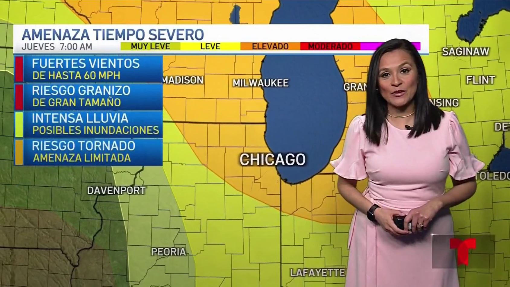 Qué esperar y cuándo con temperaturas de 90°F y probabilidad de tormentas severas