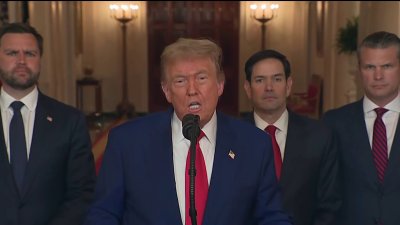 Trump dice que ataque contra Irán fue un éxito y amenaza con futuras acciones militares