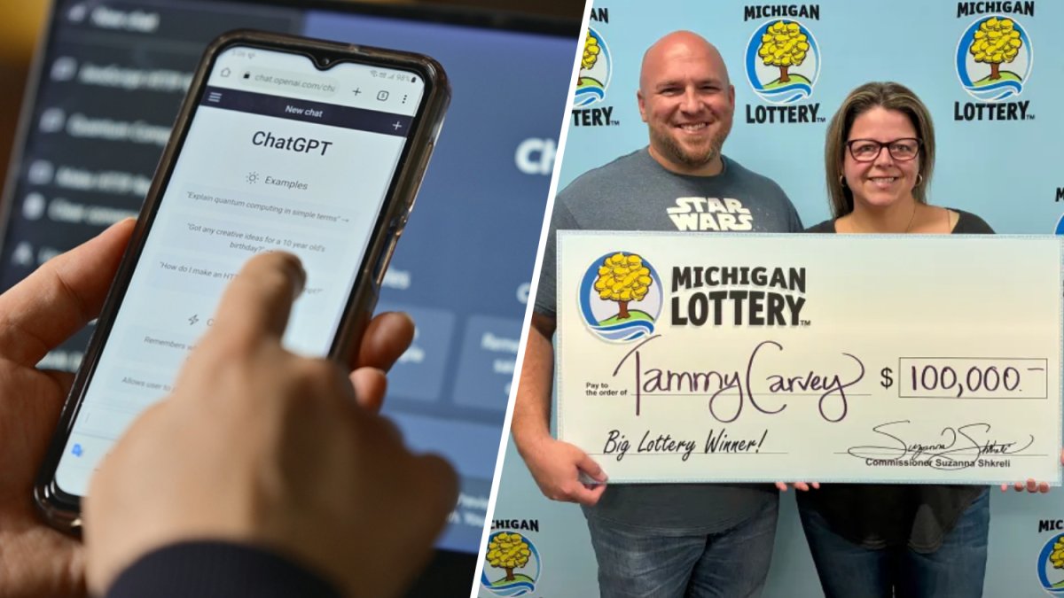 ChatGPT le dio los números ganadores del Powerball ganó 100,000