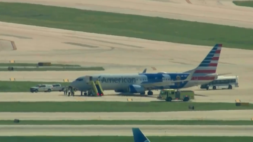 Foto de avión de American Airlines.
