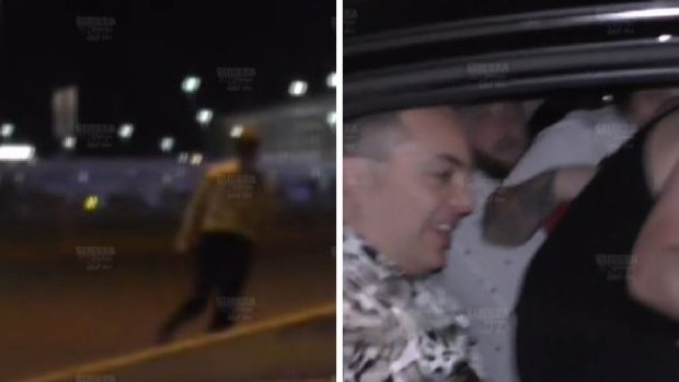 Cristian Castro hace de las suyas y sale corriendo por las calles de Las Vegas