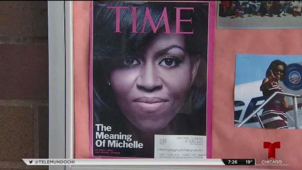 Michelle Obama lanza su primer libro en Chicago