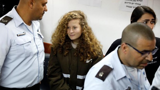 Detención de niña palestina desata críticas