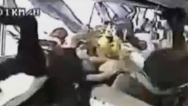 Video: Captan brutal accidente de autocar