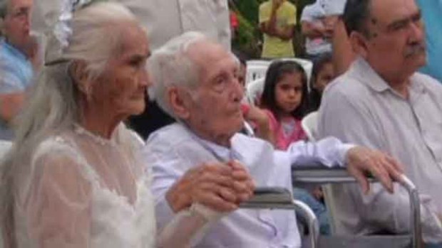 Video: ¡Se casaron! Después de 80 años juntos
