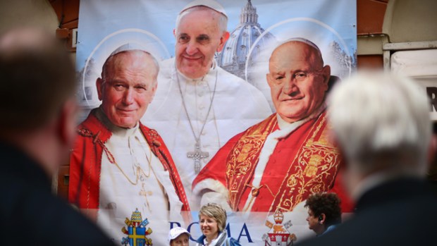 Video: Vea la canonización de los dos papas