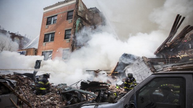 Video: Impactante video sobre derrumbe en NY