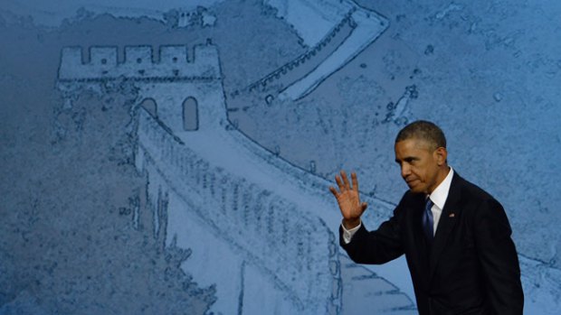 Video: El gesto de Obama que enfurece a chinos