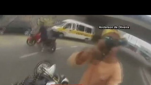 Video: Impactante video de un robo en Brasil