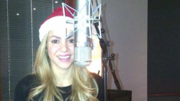 Video: Shakira ya está lista para la Navidad