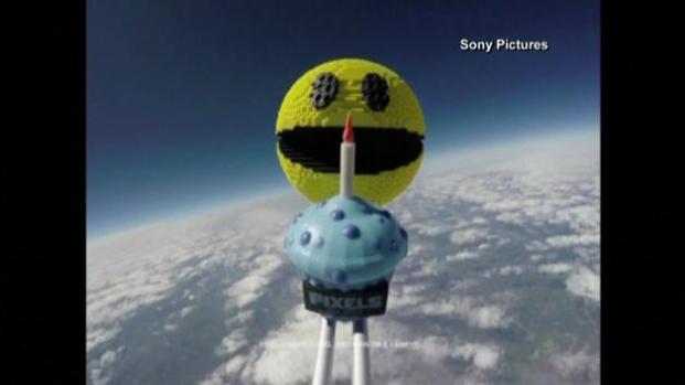 Pac-man celebra en el espacio