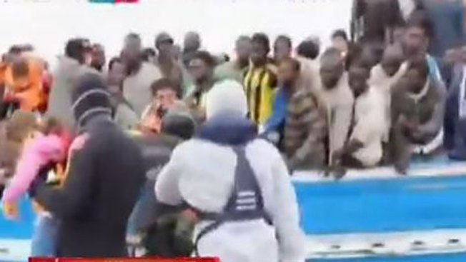 Trágico rescate de inmigrantes en Italia