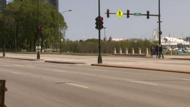 Atropellada en Lake Shore Drive