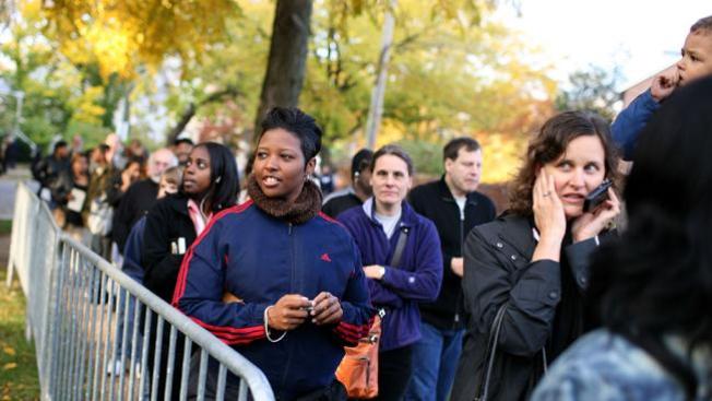 Chicago espera filas de votantes