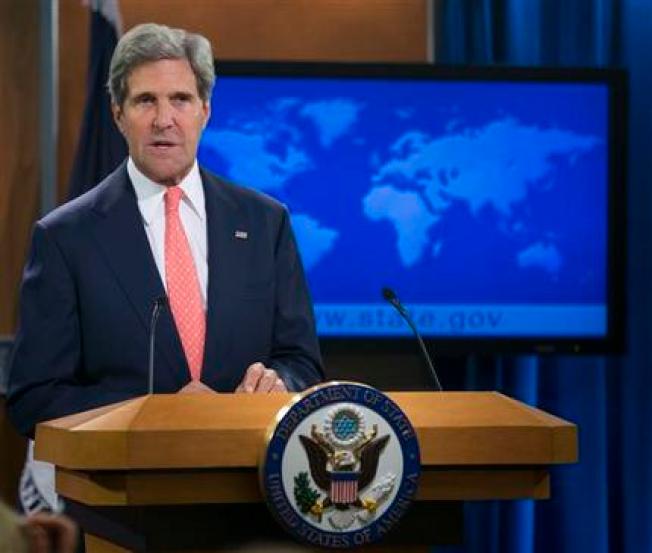 Kerry: Innegable uso de armas químicas